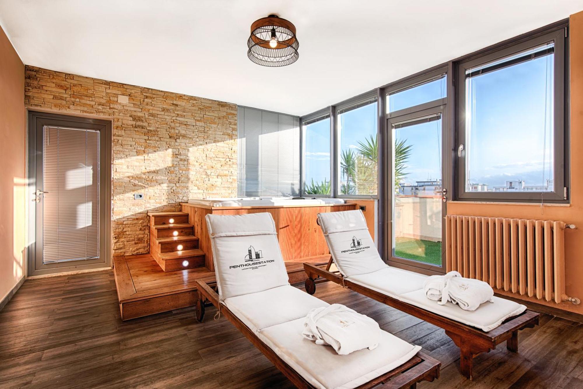 Penthouse Station Luxury Apts Le Dimore Brindisi Luaran gambar